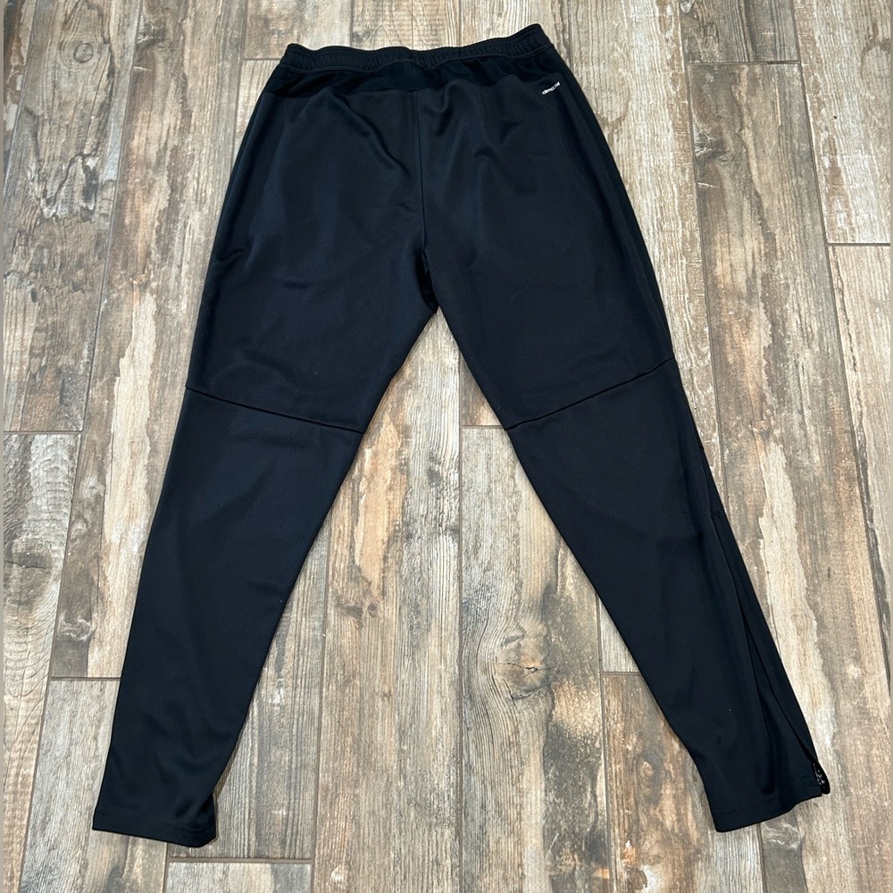 Adidas women’s large elastic Climacool Zip pocket and leg pants jogging lounging